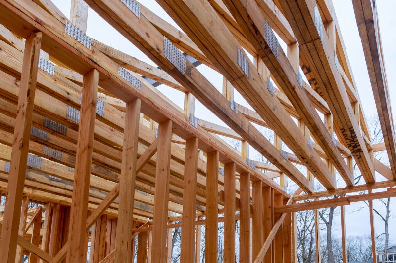 Roof Support Framing in Construction